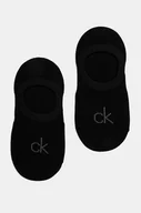 Skarpetki damskie - Calvin Klein skarpetki 2-pack damskie kolor czarny 701228801 - miniaturka - grafika 1