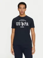 Koszulki męskie - U.S. Polo Assn. T-Shirt MUP4083 Granatowy Regular Fit - miniaturka - grafika 1