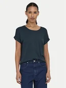 Koszulki i topy damskie - ONLY T-Shirt Moster 15106662 Zielony Regular Fit - miniaturka - grafika 1