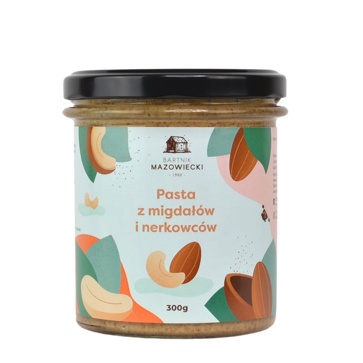 Pasta z migdałów i nerkowców mix / Bartnik Mazowiecki