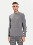 Swetry męskie - JOOP! Sweter 17 Jk-01Denny 30032601 Szary Modern Fit - miniaturka - grafika 1