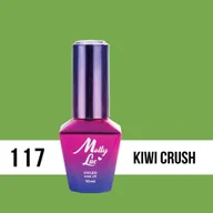 Lakiery hybrydowe - Molly Lac Lakier hybrydowy MollyLac Welcome to Ibiza Kiwi Crush 10 ml Nr 117 - miniaturka - grafika 1