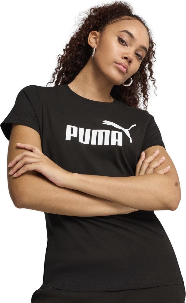 Koszulka damska Puma ESS No.1 Logo Tee czarna 682370 01 M