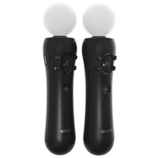 Sony kontrolery ruchu PlayStation 4 Move Twin pack - Kontrolery do Playstation - miniaturka - grafika 1