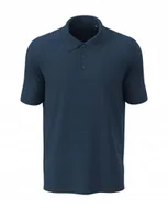 Koszulki męskie - Koszulka męska polo T-shirt Stedman Lux ST9060 Navy Blue DUŻY ROZMIAR 3XL - miniaturka - grafika 1