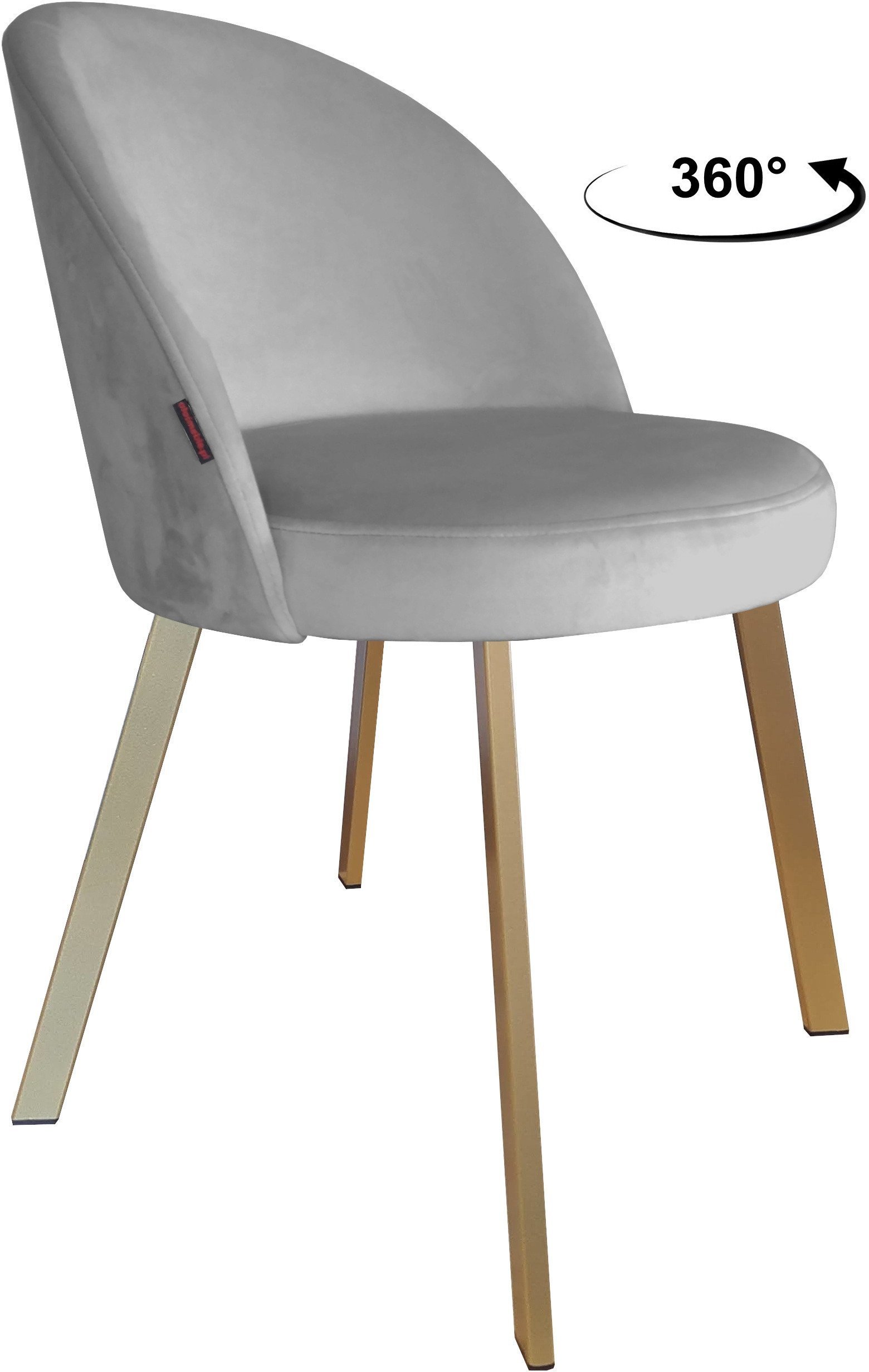 Krzesło obrotowe Trix podstawa Profil złota MG17