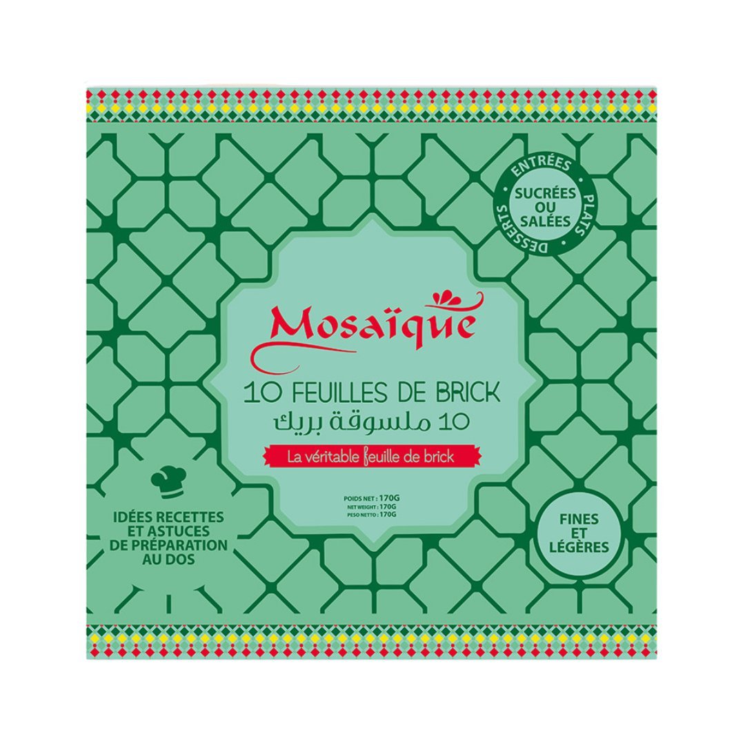 Ciasto Pszenne Brick Tunezyjskie 170g Mosaique