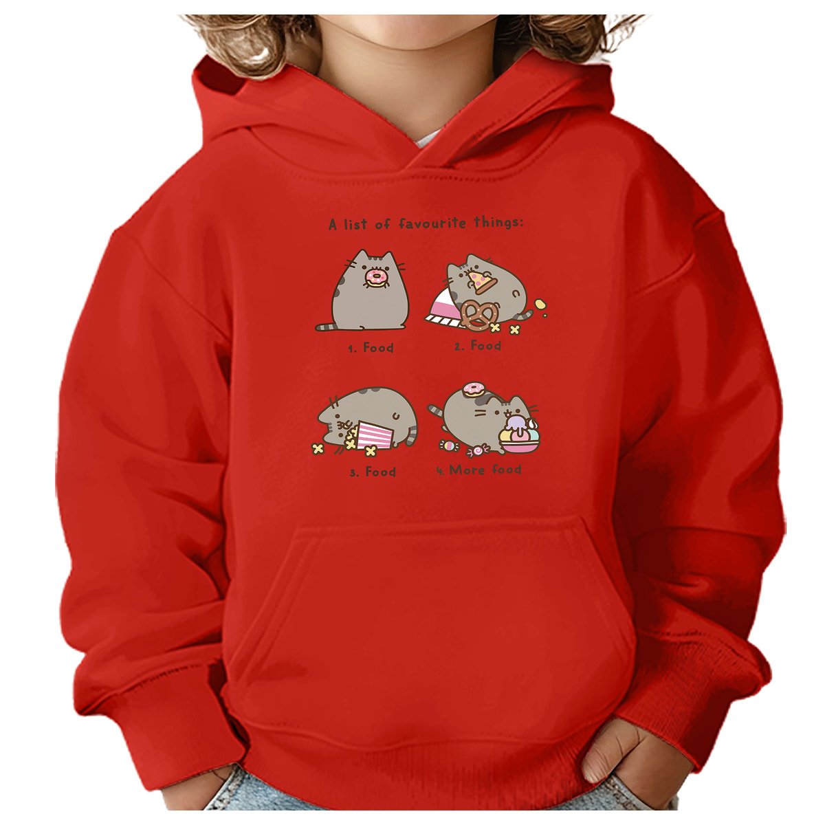 BLUZA DZIECIĘCA PUSHEEN KOT 146-152 DLA DZIEWCZYNKI CHŁOPCA PREZENT