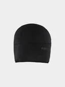 Czapki męskie - 4F Czapka zimowa Polartec uniseks - czarna S/M - miniaturka - grafika 1