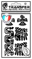 Pasmanteria - Naprasowanka mini, Majowie, czarny - miniaturka - grafika 1