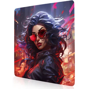 PODKŁADKA POD MYSZ MYSZKĘ Neon Swipe 50x50 TILT Gamingowa Wytrzymała XL - Podkładki pod mysz PODKŁADKA POD MYSZ MYSZKĘ Neon Swipe 50x50 TILT Gamingowa Wytrzymała XL - Podkładki pod mysz - miniaturka - grafika 1