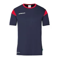 Piłka nożna - uhlsport Squad 27 koszulka piłkarska z krótkim rękawem, koszulka sportowa dla dzieci i dorosłych, uniseks, oddychająca koszulka piłkarska - miniaturka - grafika 1