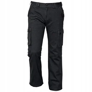 Cerva Spodnie męskie 100% bawełny CHENA czarne XL - Odzież robocza - miniaturka - grafika 1