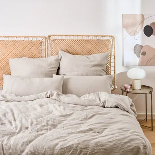 Blumtal pościel dziecięca 100x135cm bawełna - muślinowa pościel dziecięca 100x135 cm + poszewka na poduszkę 40x60 cm - szara pościel z certyfikatem OEKO-TEX - Pościel dla dzieci - miniaturka - grafika 1