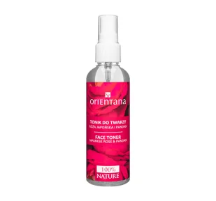 Orientana Tonik do twarzy Róża Japońska i Pandan, 100ml- - Olejki do ciała i włosów - miniaturka - grafika 1