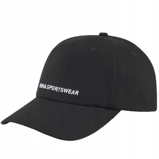 Czapka z daszkiem Puma Sportswear Cap czarna 24036 01 Senior - Czapki i chusty sportowe męskie - miniaturka - grafika 1