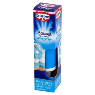 Dr. Oetker Barwnik spożywczy niebieski 10 g Dr. Oetker - Dodatki do ciast w proszku - miniaturka - grafika 1