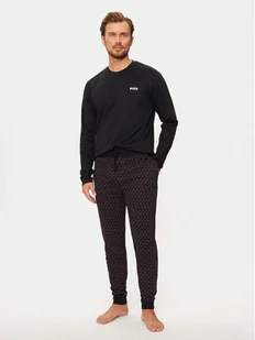 Boss Piżama 50527344 Czarny Relaxed Fit - Piżamy męskie - miniaturka - grafika 1