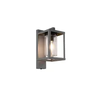 Lampy ogrodowe - Kinkiet zewnętrzny z czujnikiem zmierzchu LUNGA 212060142 Trio - miniaturka - grafika 1