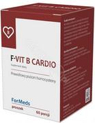 Serce i układ krążenia - ForMEDS F-VIT B CARDIO B12 (metylokobalamina), witamina B6 kwas foliowy. 60 porcji 299 - miniaturka - grafika 1