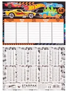 Szkolne artykuły papiernicze - Starpak Plan Lekcji Hot Wheels Pb 25/750 - miniaturka - grafika 1
