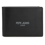 Portfele - Pepe Jeans Głęboki poziomy portfel z portmonetką czarny 11x8x1 cm Skóra by Joumma Bags, Czarny (Black), Talla única, Poziomy portfel z portfelem - miniaturka - grafika 1