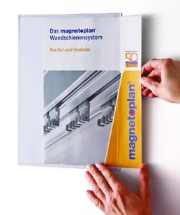 MAGNETOPLAN KIESZEŃ MAGNETYCZNA A4 BIAŁY 1120100 - Artykuły biurowe - miniaturka - grafika 1