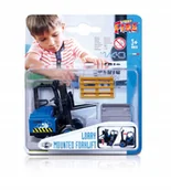 Samochody i pojazdy dla dzieci - Podwieszany Wózek Widłowy Model Bburago 18-31479 - miniaturka - grafika 1