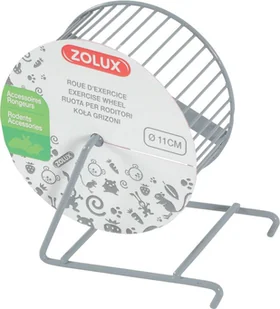 ZOLUX Kołowrotek metalowy - szary - Akcesoria dla gryzoni - miniaturka - grafika 1