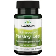 Układ pokarmowy - Swanson Liść Pietruszki, 400 mg, 60 kapsułek - miniaturka - grafika 1