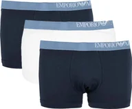 Majtki męskie - Emporio Armani bokserki "3 Pack" - 111357 2F728 - Biały- Rozmiar: XL(EU) - miniaturka - grafika 1