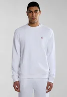 Bluzy męskie - felpa uomo napapijri balis crew sum 2 np0a4h89 002 bright white - miniaturka - grafika 1
