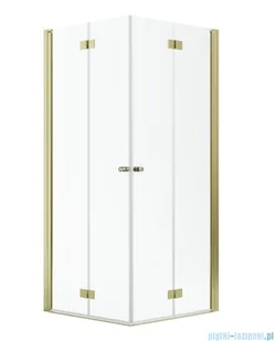 Radaway Nes Kdd B Gold kabina 90x90cm złoty połysk 10024090-09-01L/10024090-09-01R - Kabiny prysznicowe Radaway Nes Kdd B Gold kabina 90x90cm złoty połysk 10024090-09-01L/10024090-09-01R - Kabiny prysznicowe - miniaturka - grafika 1