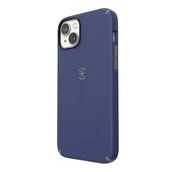 Etui i futerały do telefonów - Speck CandyShell Pro + MagSafe - Etui iPhone 14 Plus z powłoką MICROBAN (Prussian Blue / Cloudy Grey) - miniaturka - grafika 1