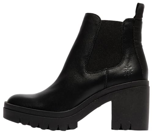Fly London Damskie botki TOPE520FLY, czarne, 36, Czarny, 36 EU