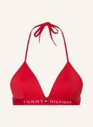 Stroje kąpielowe - Tommy Hilfiger Góra Od Bikini Trójkątnego rot - miniaturka - grafika 1