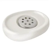 Mydelniczki i dozowniki mydła - Mydelniczka Bona biały - miniaturka - grafika 1