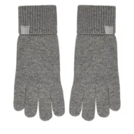 Rękawiczki - Rękawiczki Calvin Klein Emblem LV14D8016G Szary - miniaturka - grafika 1