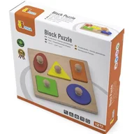 Zabawki kreatywne - VIGA Stemple drewniane kształty MS_2226 - miniaturka - grafika 1