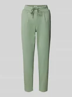 Spodnie damskie - Spodnie materiałowe o skróconym kroju slim fit model ‘RIZET’ - miniaturka - grafika 1