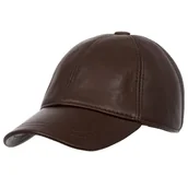 Czapki i chusty sportowe męskie - Czapka Skórzana Kaletnik Caput Choco - miniaturka - grafika 1