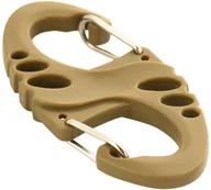 Sprzęt wspinaczkowy - Karabińczyk M-Tac S-Hook plastikowy - Coyote (MTC-SHKCRBNR-COY) - miniaturka - grafika 1
