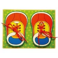 Książki edukacyjne - Playme Nauka wiązania Buciki - miniaturka - grafika 1