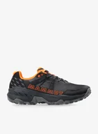 Buty trekkingowe damskie - Buty turystyczne Mammut Sertig II Low GTX - black/vibrant orange - miniaturka - grafika 1