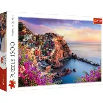 Trefl Puzzle Widok na miasteczko Manarola 1500 elementów) - Puzzle - miniaturka - grafika 1