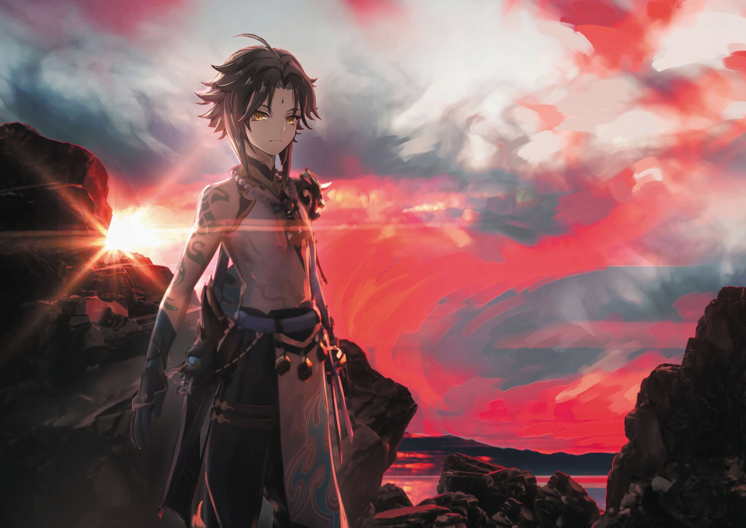 Plakat A1 Genshin Impact Xiao