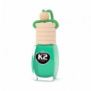 Zapachy samochodowe - K2 Zapach samochodowy Vento Green apple (zielone jabłko), 8 ml V402 - miniaturka - grafika 1