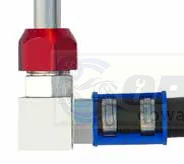 Akcesoria do klimatyzacji i ogrzewania - MAGNETI MARELLI Łącznik Przewód Aluminiowy z Przewodem Gumowym 90 Stopni 5/16" #6 Hose uniw-007935020880 - miniaturka - grafika 1