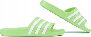 Klapki Adidas Adilette Aqua Slides Zielone IF6046 r 44,5 - Klapki i japonki męskie - miniaturka - grafika 1