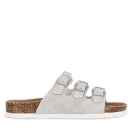 Klapki i japonki damskie - Klapki CRUZ Santa CR192185 Szary - miniaturka - grafika 1